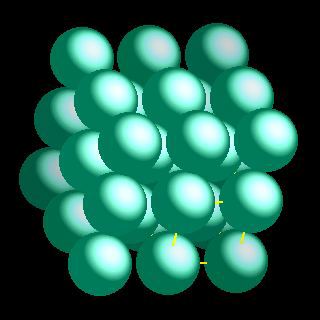 Cs crystal structure